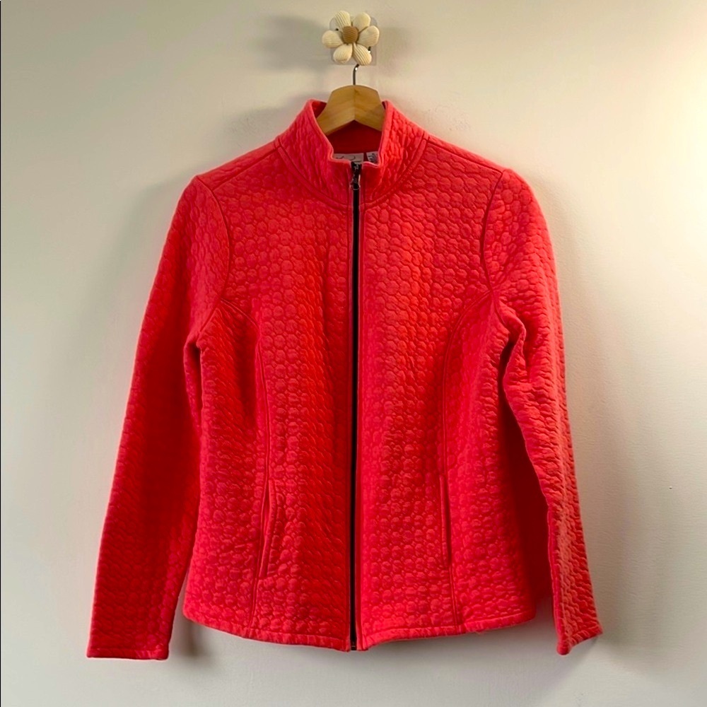 Kim Rogers  Ski Jacket Quilted Stand-Up Collar
